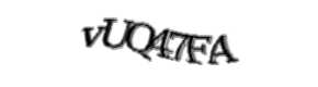 Security check image, please type the characters shown